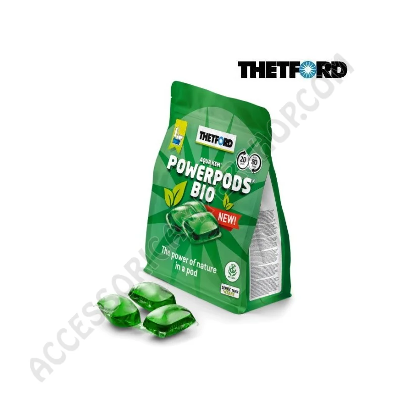 PowerPods Bio per Toilette Camper | Accessoricampershop.com