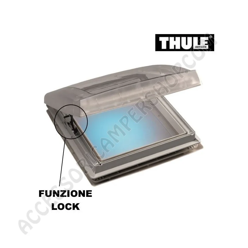 Oblò Thule Vent Manuale Traslucido con Lock | Accessoricampershop.com