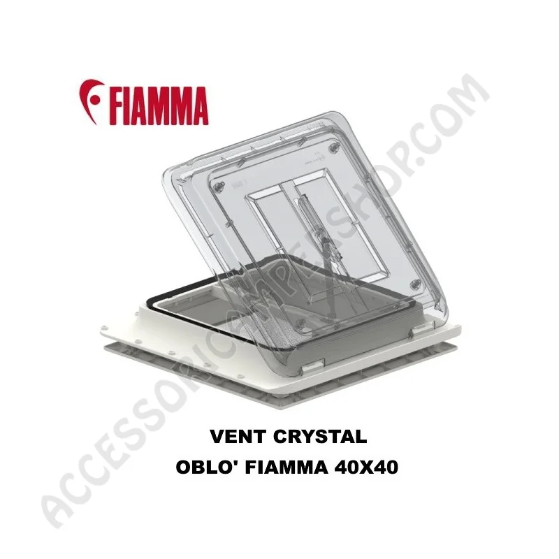 Oblò VENT CRYSTAL 40x40 Fiamma per Camper | Accessoricampershop.com