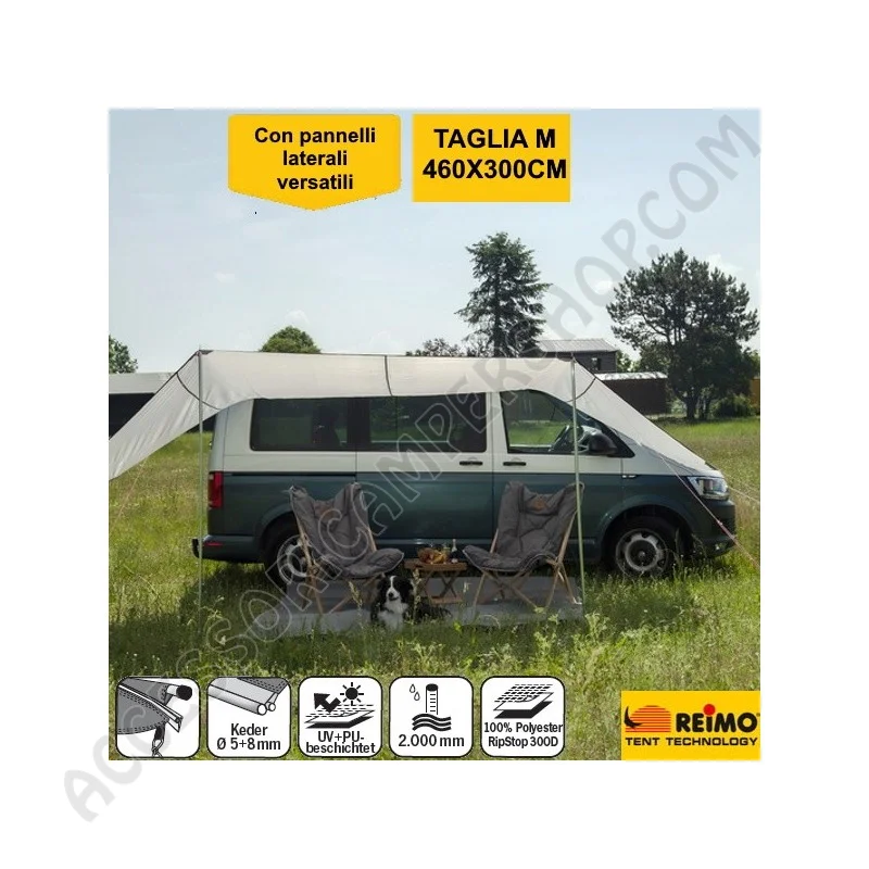 Tendalino tettoia parasole Mauritius L 510x300 | Accessoricampershop.com