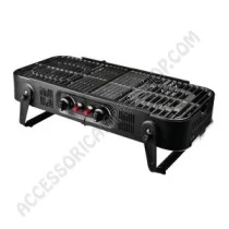 Barbecue a Gas Portatile Pieghevole con 2 Bruciatori | Accessoricampershop.com
