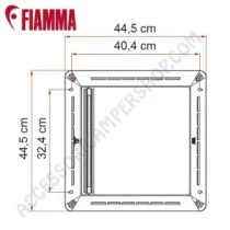 Oscurante Rollo Vent 40 Fiamma per Oblò 40x40 | Accessoricampershop.com