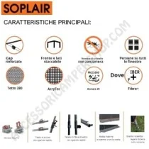 Veranda per Caravan Egeo Soplair 270 | Accessoricampershop.com