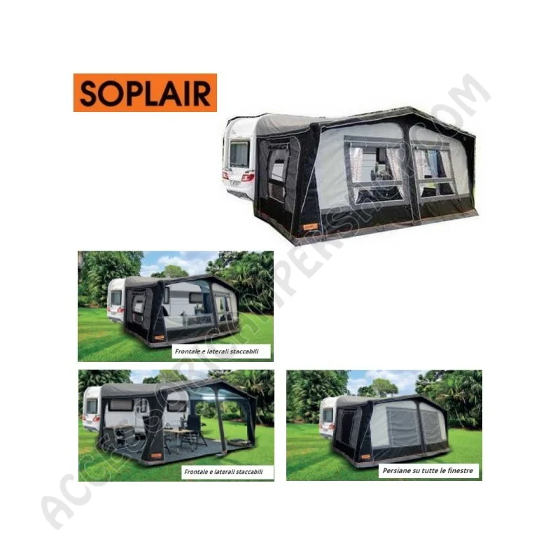 Veranda per Caravan Wandel Soplaire Profondità 270 | Accessoricampershop.com