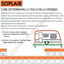 Veranda Gonfiabile Zinnia Air Soplair 270 | Accessoricampershop.com