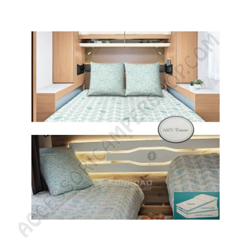 Sacco Letto Leaf in Cotone 100% | Accessoricampershop.com