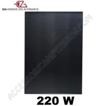 Pannello Solare EZA Full Black 220W con Regolatore | Accessoricampershop.com