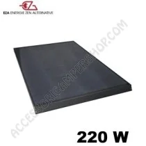 Pannello Solare EZA Full Black 220W con Regolatore | Accessoricampershop.com