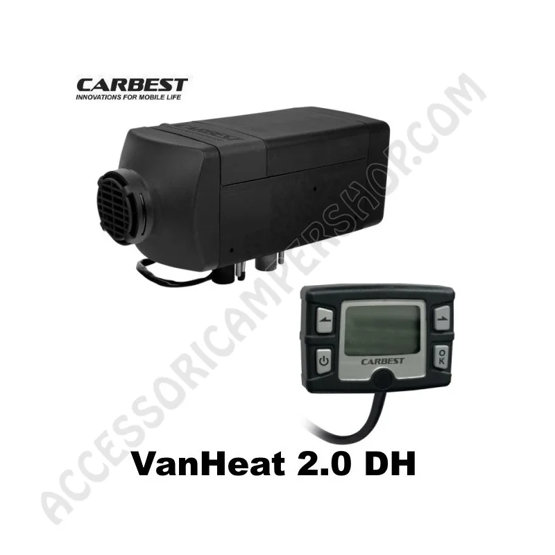 Riscaldatore a Gasolio Vanheat 2.0-DH 12V 2KW | Accessoricampershop.com