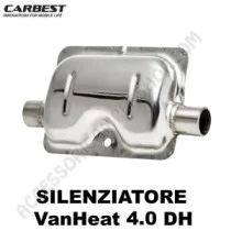 Silenziatore Scarico VanHeat 4.0-DH Carbest | Accessoricampershop.com