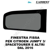 Finestra Fissa Carbest per Citroen Jumpy 3 | Accessoricampershop.com