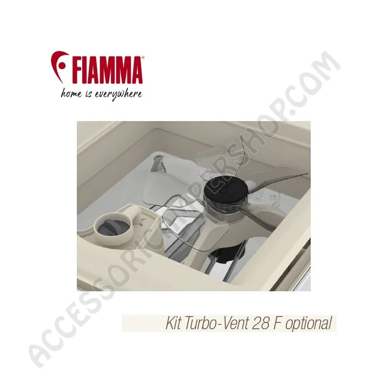 Kit Turbo 28 F Fiamma per Oblò Ventilato | Accessoricampershop.com