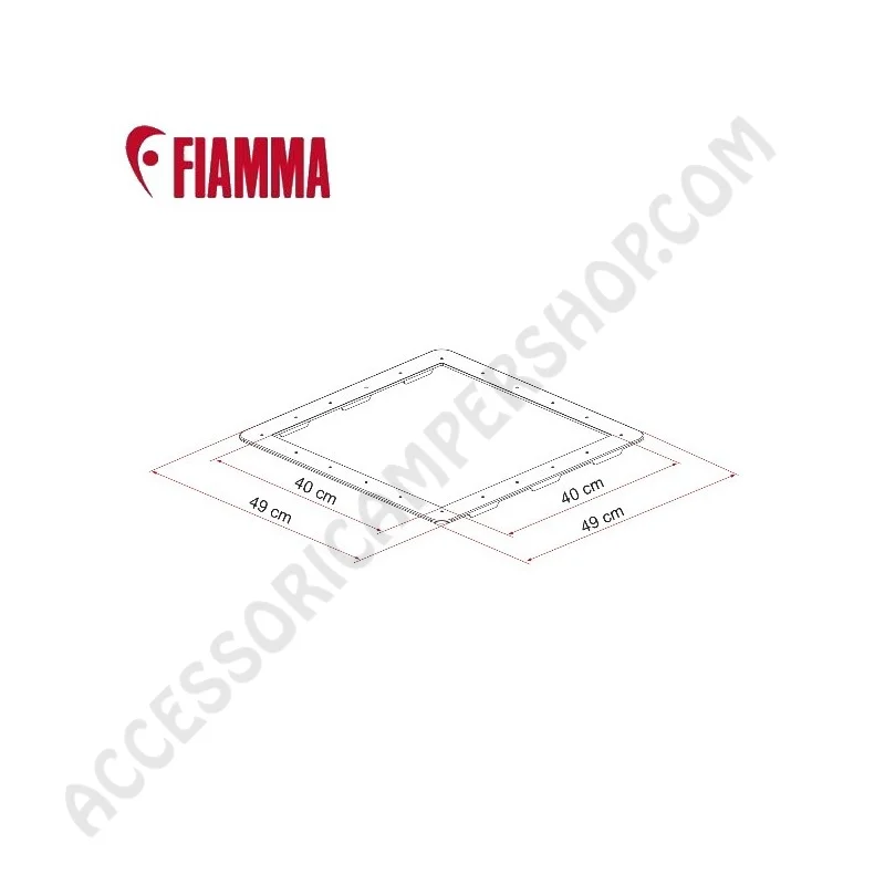Kit Frame 40 Ducato Fiamma per Oblò 40 F | Accessoricampershop.com