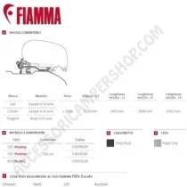 Tendalino F80S Ducato 320 per camper | Accessoricampershop.com