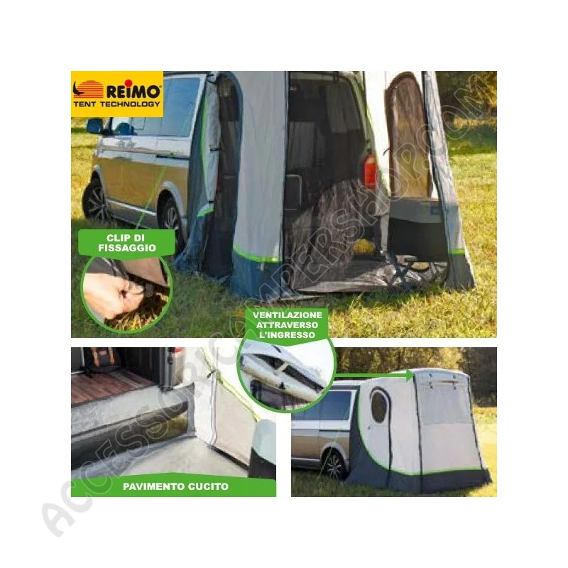 Tenda Veranda Posteriore VW T5/T6 ID Buzz Upgrade Premium | Accessoricampershop.com