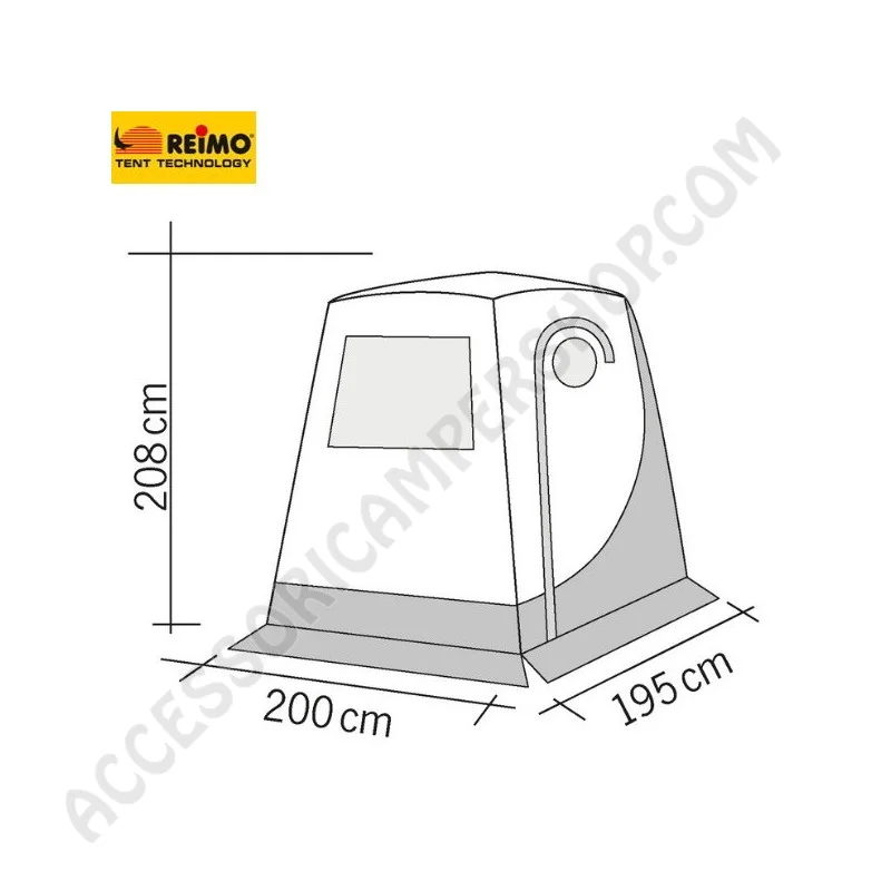 Tenda Veranda Posteriore VW T5/T6 ID Buzz Upgrade Premium | Accessoricampershop.com