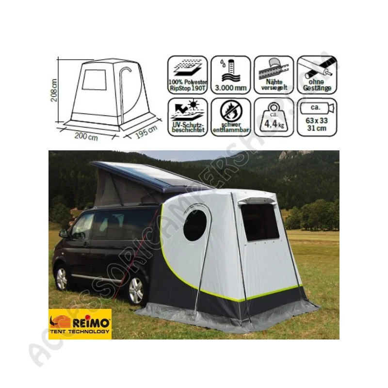 Tenda Veranda Posteriore VW T5/T6 ID Buzz UPGRADE 2 | Accessoricampershop.com