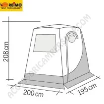 Tenda Veranda Posteriore VW T5/T6 ID Buzz UPGRADE 2 | Accessoricampershop.com