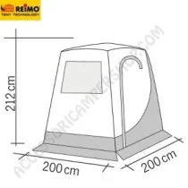 Tenda Veranda Posteriore Update Reimo per Mercedes Vito | Accessoricampershop.com