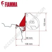 Kit Adattatori Staffe VW T5/T6 per Tendalino Fiamma | Accessoricampershop.com