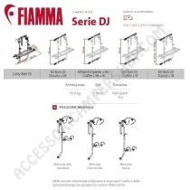 Porta-bici Fiamma Carry-Bike DJ Deep Black | Accessoricampershop.com
