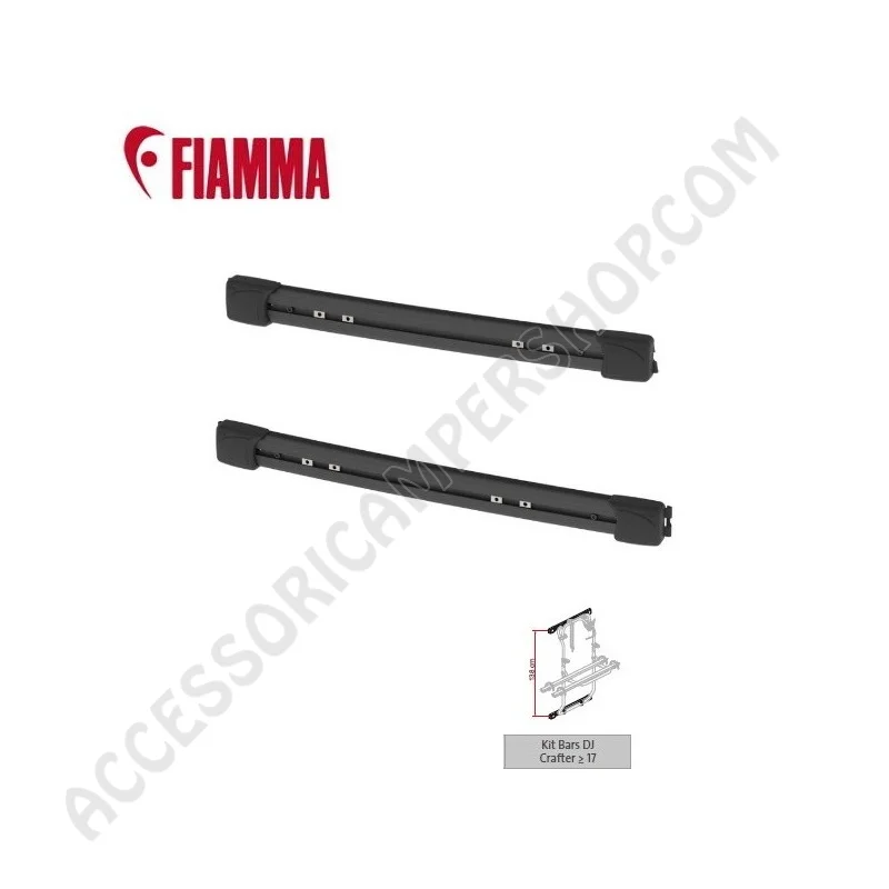KIT BARS DJ CRAFTER per porta-bici Fiamma | Accessoricampershop.com