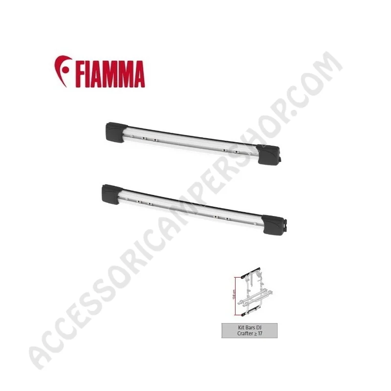 KIT BARS DJ CRAFTER per porta-bici Fiamma | Accessoricampershop.com