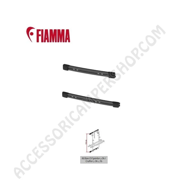 KIT BARS DJ SPRINTER per Carry-Bike Fiamma | Accessoricampershop.com