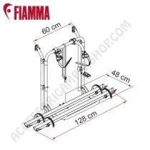 Porta-bici Fiamma Carry-Bike 200 D per Furgoni | Accessoricampershop.com