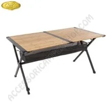 Tavolo Pieghevole Bamboo Mendoza 140x80 per 6 Persone | Accessoricampershop.com