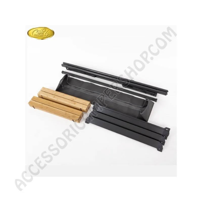 Tavolo Pieghevole Bamboo Mendoza 140x80 per 6 Persone | Accessoricampershop.com