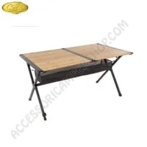 Tavolo Pieghevole Bamboo Mendoza 110x70 per 4 Persone | Accessoricampershop.com