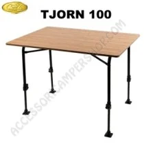Tavolo Pieghevole Bamboo TJÖRN 100x68 per Campeggio | Accessoricampershop.com