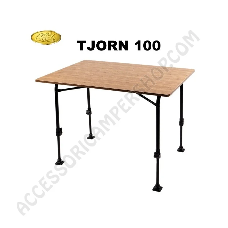 Tavolo Pieghevole Bamboo TJÖRN 100x68 per Campeggio | Accessoricampershop.com