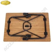 Tavolo Pieghevole Bamboo Tjörn 80 per Campeggio | Accessoricampershop.com