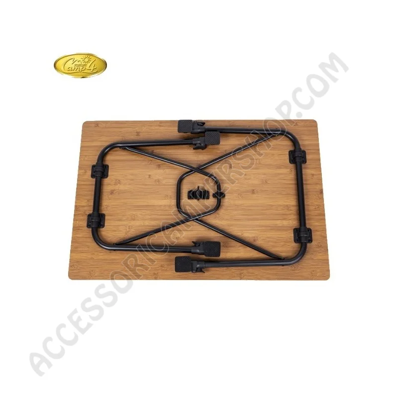 Tavolo Pieghevole Bamboo Tjörn 80 per Campeggio | Accessoricampershop.com