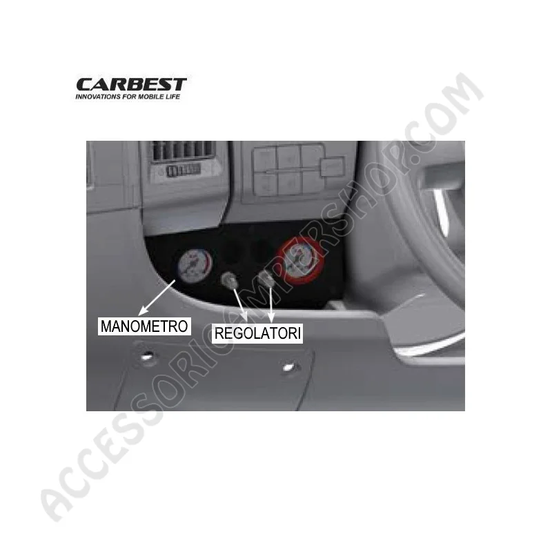Sospensioni ad Aria Pneumatiche Carbest per Fiat Ducato | Accessoricampershop.com