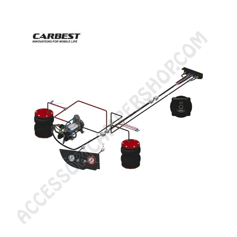 Sospensioni ad Aria Pneumatiche Carbest Premium 7.3 | Accessoricampershop.com