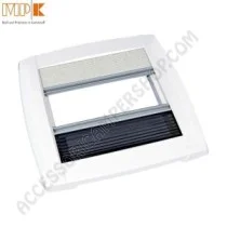 Kit Retrofit Telaio Interno Bianco con Tenda Plissettata | Accessoricampershop.com