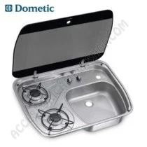 Monoblocco Dometic HSG 2445 a 2 Fuochi e Lavello | Accessoricampershop.com