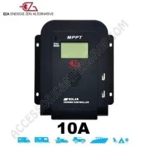 Regolatore Carica Solare EZA LCD MPPT 10A | Accessoricampershop.com