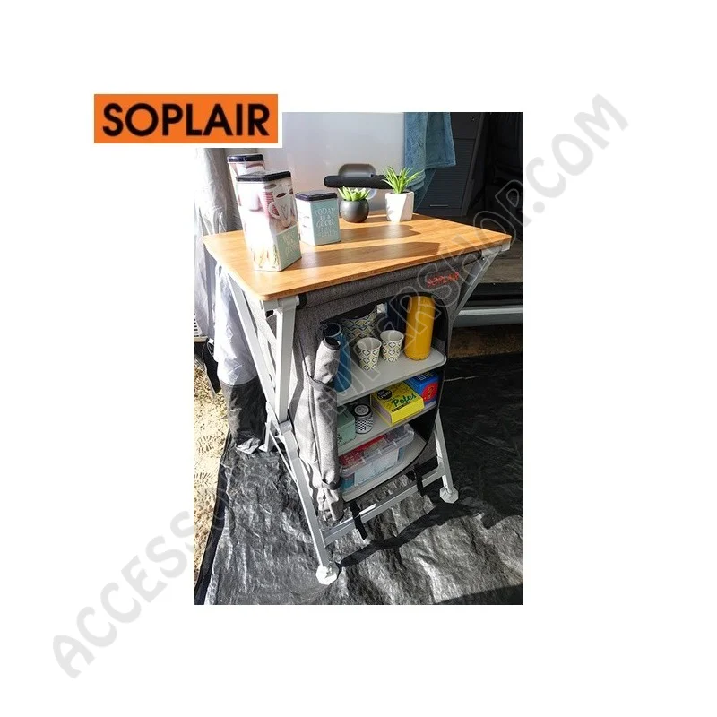 Mobile da Campeggio HANOI con Piano in Bambù | Accessoricampershop.com