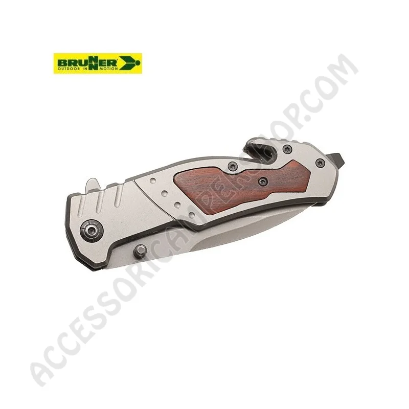 Coltello Pieghevole Tiger Brunner per Outdoor | Accessoricampershop.com