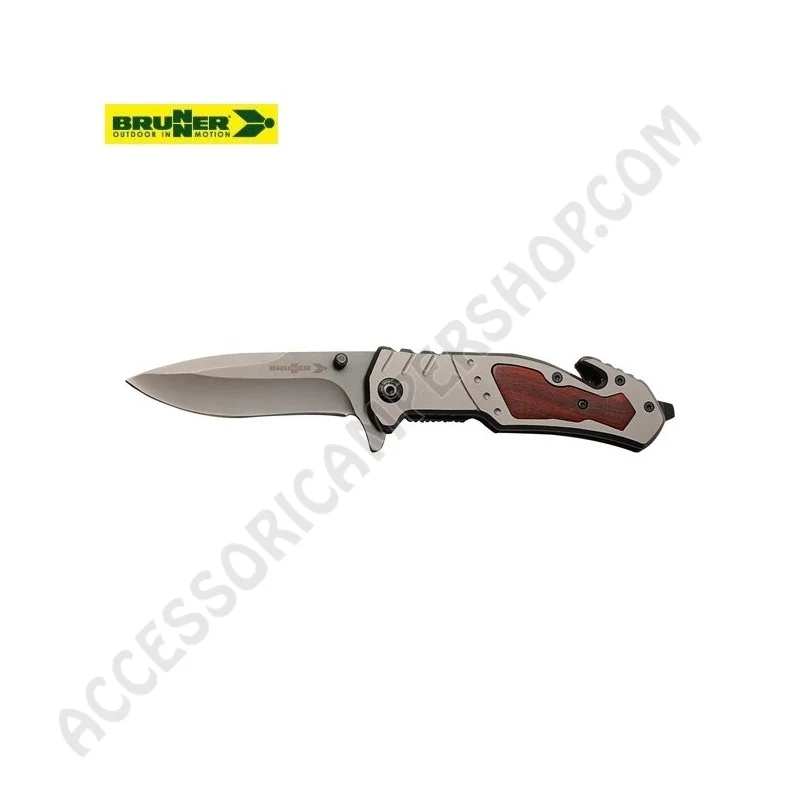 Coltello Pieghevole Tiger Brunner per Outdoor | Accessoricampershop.com