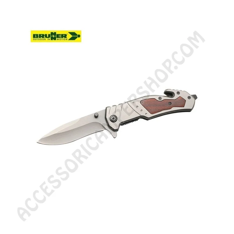 Coltello Pieghevole Tiger Brunner per Outdoor | Accessoricampershop.com