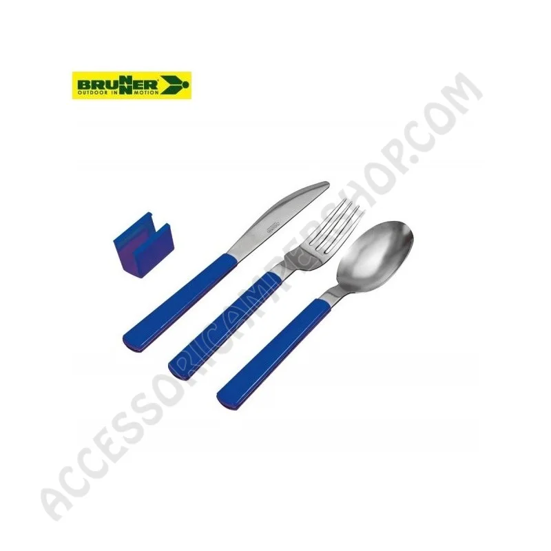 Set Posate Trio Appetite Brunner per il Campeggio | Accessoricampershop.com