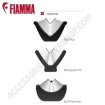 Canalina RAIL PLUS 128 per portabici camper | Accessoricampershop.com