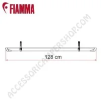 Canalina RAIL PLUS 128 per portabici camper | Accessoricampershop.com