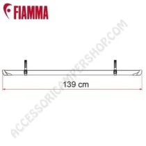 Canalina RAIL PLUS XL DEEP BLACK 139 per portabici | Accessoricampershop.com