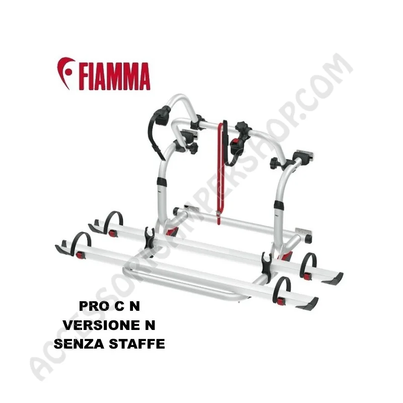 Portabici Telescopico Fiamma Carry-Bike Pro C N | Accessoricampershop.com